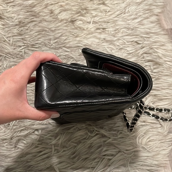 Chanel Medium Classic Double Flab Black - Picture 9 of 13